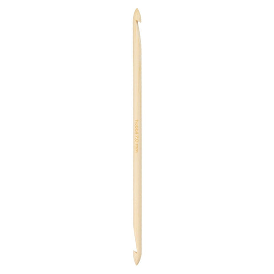 Aguja de crochet tunecina doble de bambú - 20 cm - Hobbii
15
