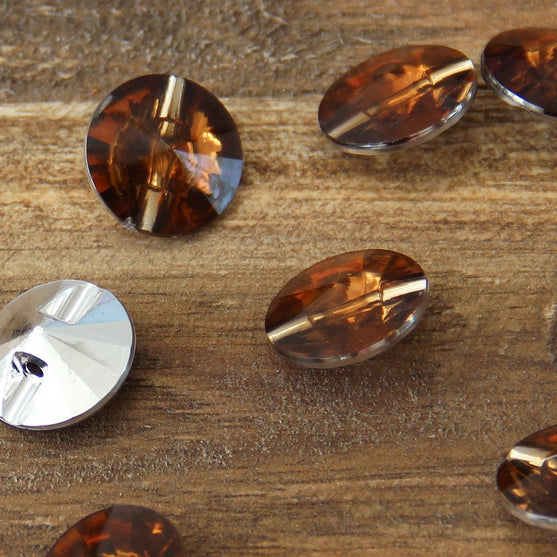 Botones Cocktail con agujeros- 18 mm - Go Handmade
13