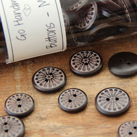 Botones Margarita - Go Handmade
2
