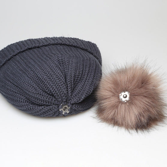 Pompón - marrón - Go Handmade
2
