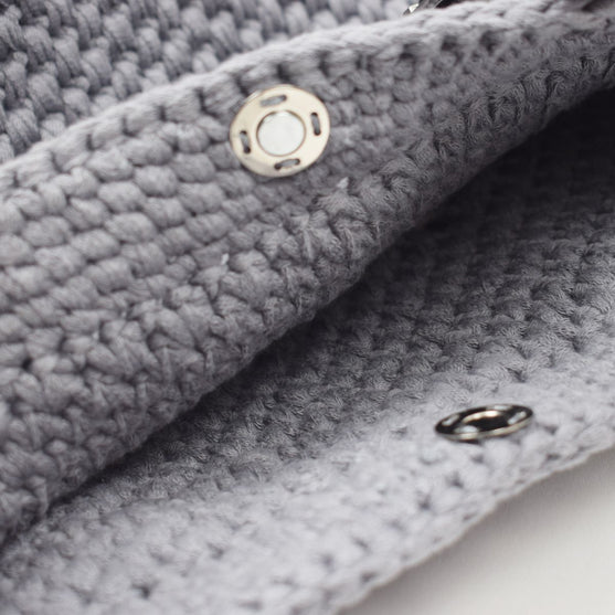 Ribbon Shopper con fondo de cuero - Pequeño
4