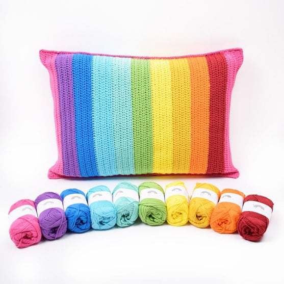 Almohada Rainbow Stripes
4