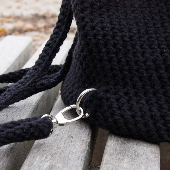 Cierre mosquetón con aros en forma de D - 2 unidades - Go Handmade
2