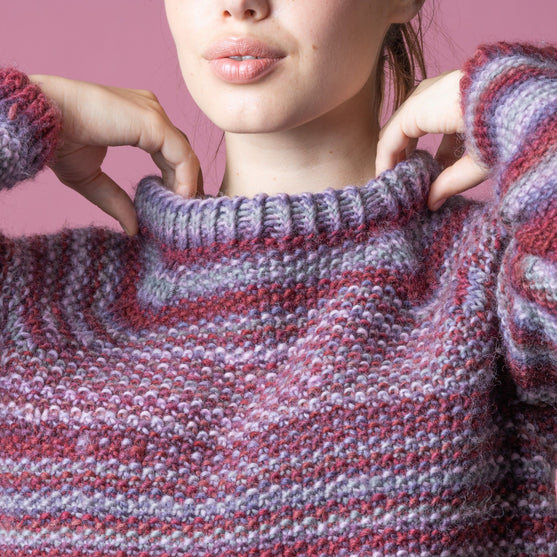 Anette - Print Jersey Punto Arroz
3