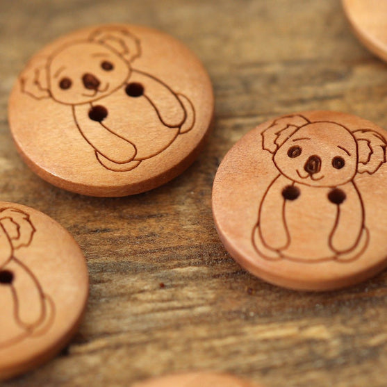 Botones de animales - 17 mm - Go Handmade
2