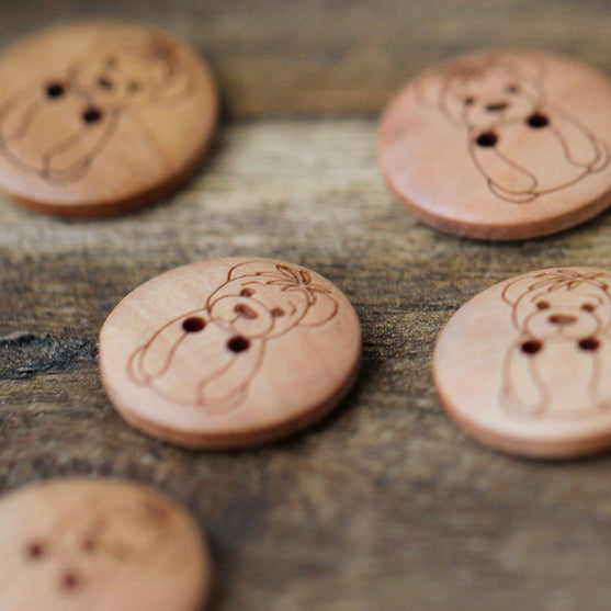 Botones de animales - 17 mm - Go Handmade
5
