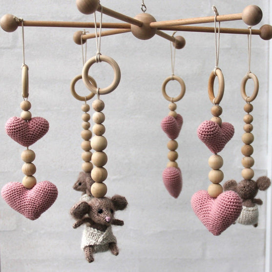 Móvil de madera - Go Handmade
3