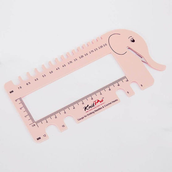 Medidor de agujas de ganchillo y punto - KnitPro
4