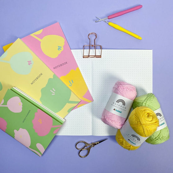 Notebook - Dotty - Flor - Hobbii
5