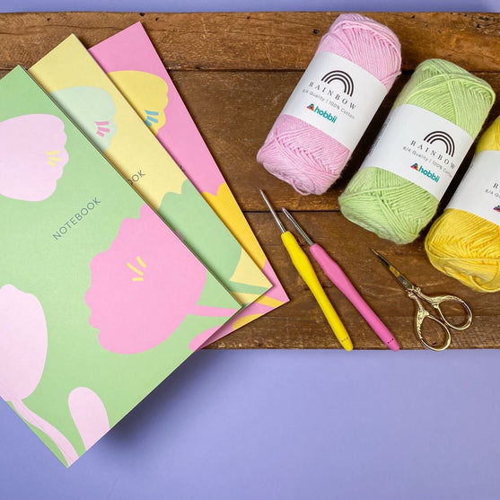 Notebook - Dotty - Flor - Hobbii
4
