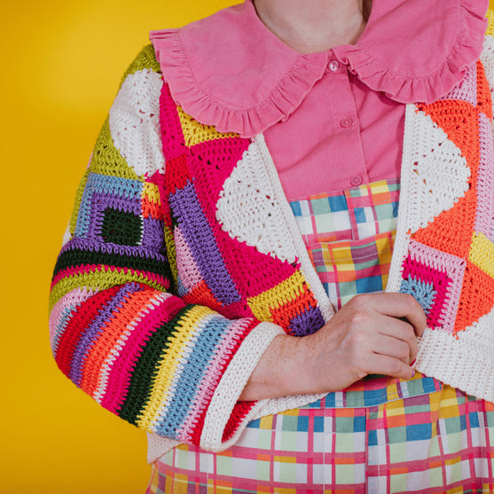 No Shades of Grey - Cárdigan - Patrón de ganchillo
7