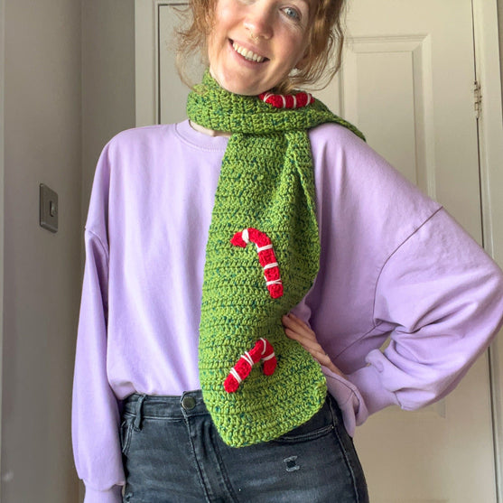 Candy Canes - Bufanda
3