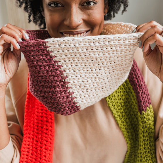 Chilly - Bufanda con pompones
6