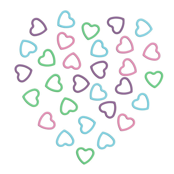 Marcadores de puntos de metal - Corazones - Hobbii
2