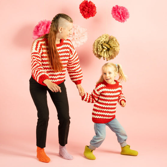 Candy Cane Stripes - Jersey
3