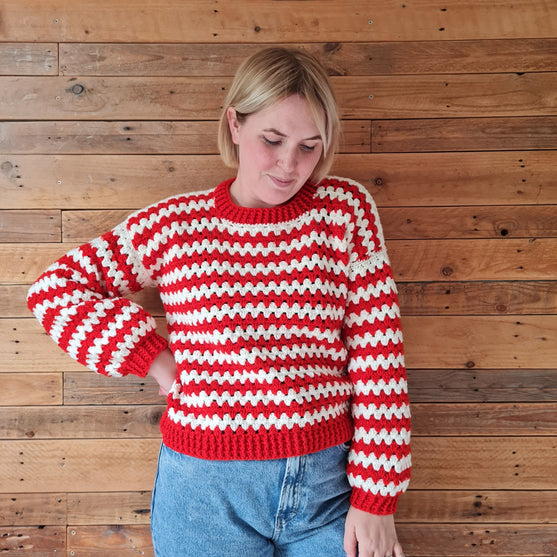 Candy Cane Stripes - Jersey
5