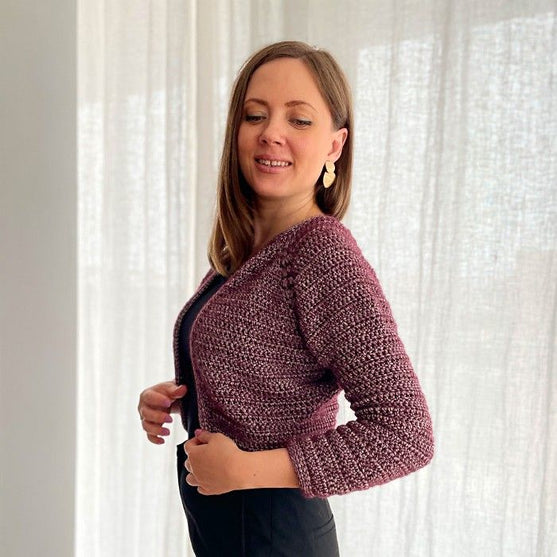 Pearly Elegance - Cárdigan
4