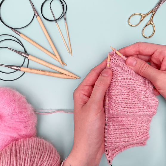 Agujas redondas de bambú - 50 cm - Hobbii
6