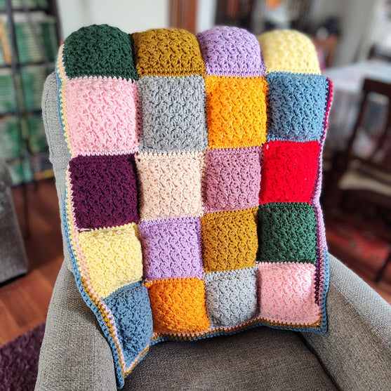 Soft Squares - Colcha acolchada
2