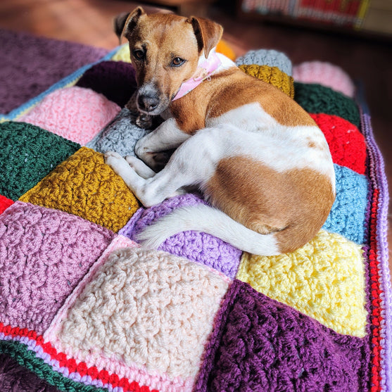 Soft Squares - Colcha acolchada
6