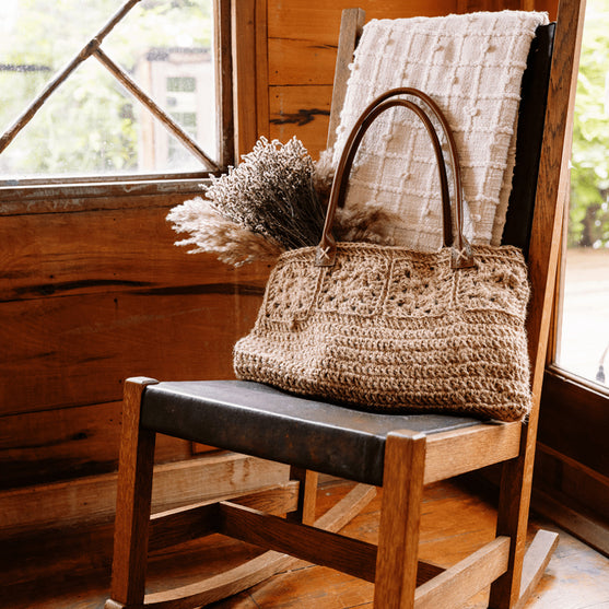 Rose Window - Bolsa de yute
3