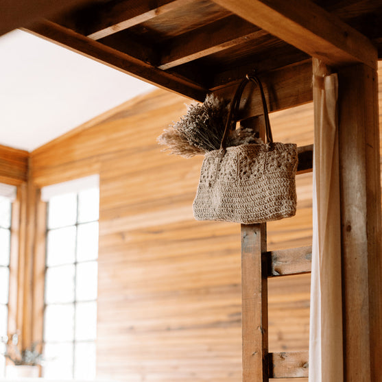 Rose Window - Bolsa de yute
5