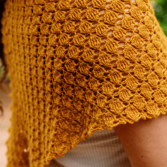 Grisaille - Chal de Encaje Triangular
3