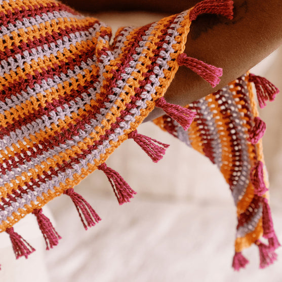 Confetti Glass - Chal Triangular
4