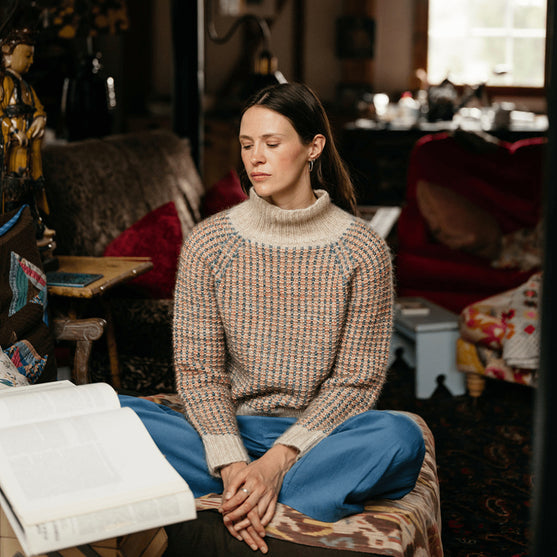 Vintage Tiles - Suéter Texturizado
2