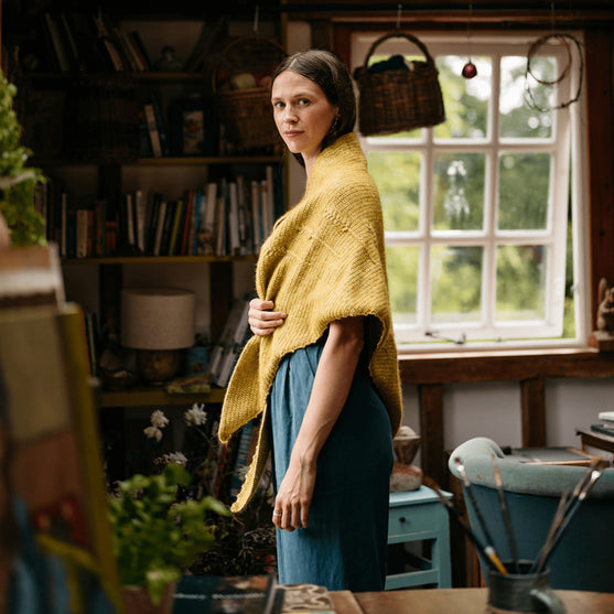 Heart of Gold - Chal Triangular Texturizado
3