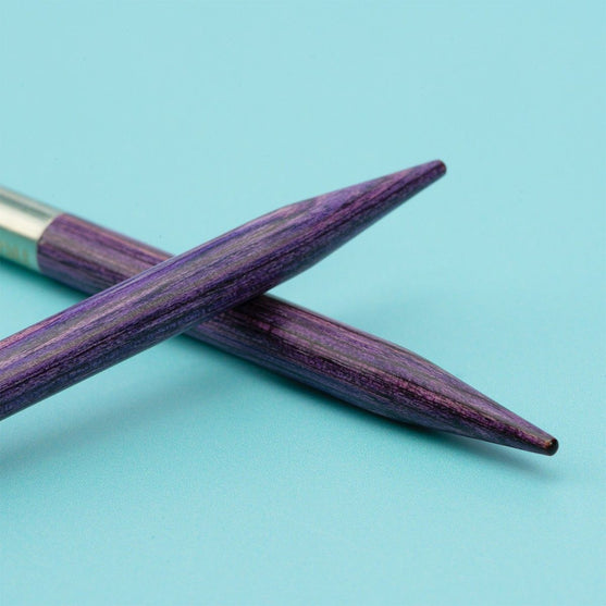 Betula Agujas Circulares Intercambiables Cortas - Mulberry - Hobbii
2