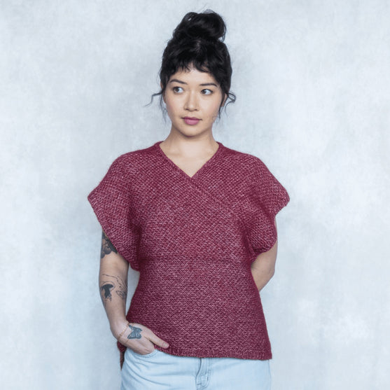 Crossery - Chaleco texturizado
7