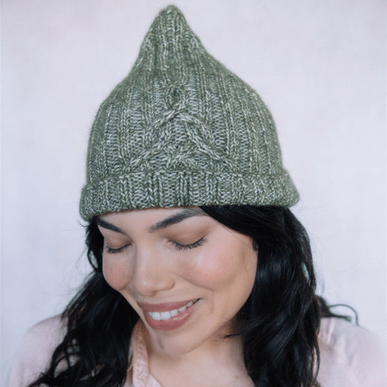 Gumnut - Gorro con trenzas
5