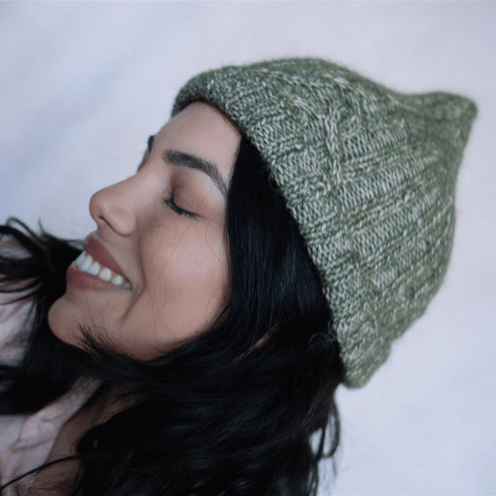 Gumnut - Gorro con trenzas
6