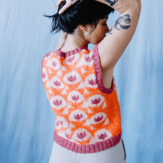 Quite Contrary - Chaleco de colorwork
2