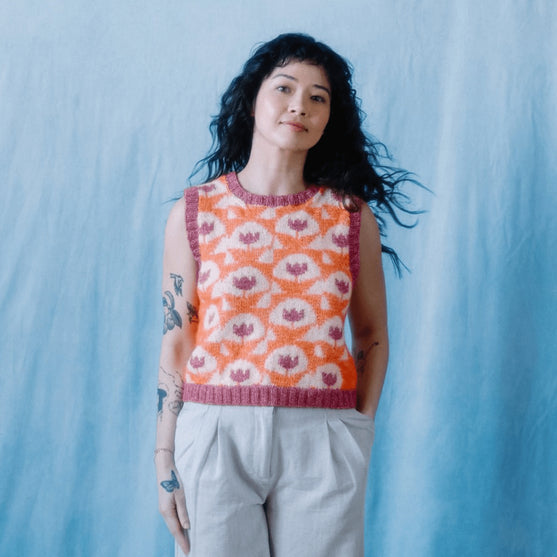 Quite Contrary - Chaleco de colorwork
4