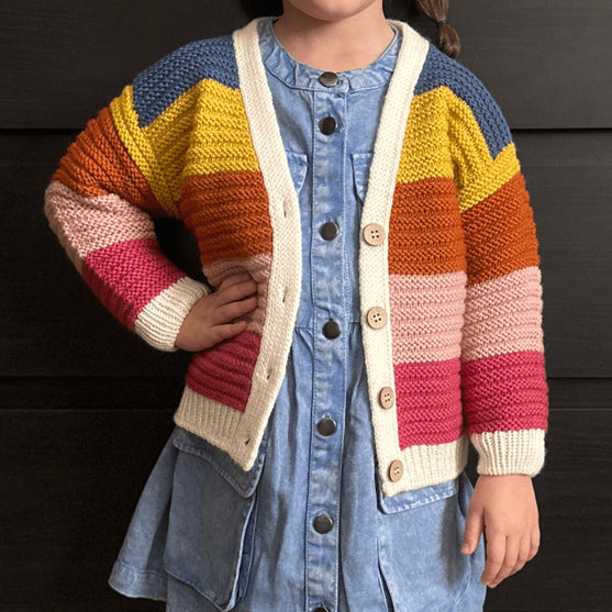 Iris - Cárdigan de niños
4