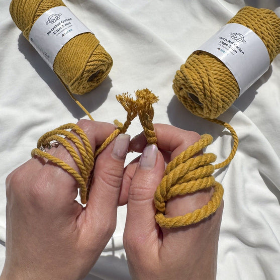Recycled Cotton Rope (5 mm) - Hobbii
5