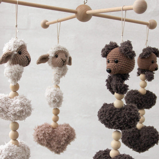 Móvil de madera - Go Handmade
4