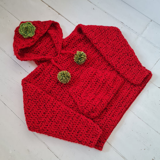 Strawberry - Sudadera con capucha para niños
7