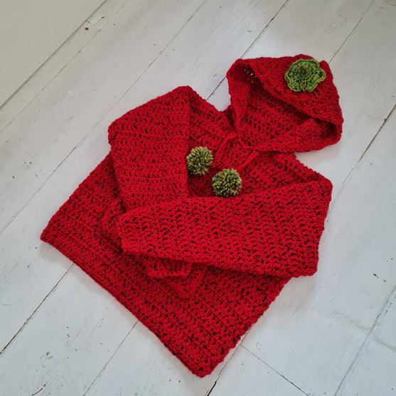 Strawberry - Sudadera con capucha para niños
8