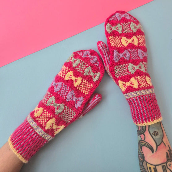Bow Pop Mittens - Guantes
6