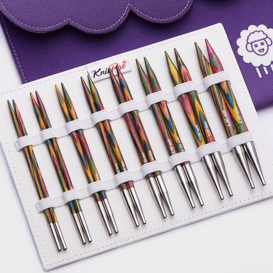 Conjunto de agujas circulares intercambiables Symfonie Deluxe - KnitPro
2