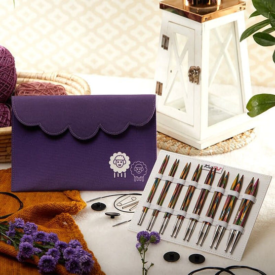 Conjunto de agujas circulares intercambiables Symfonie Deluxe - KnitPro
4