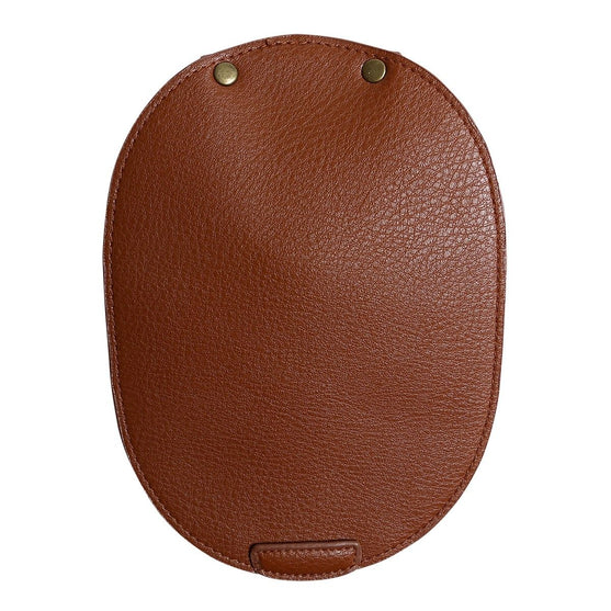 Solapa con cierres metálicos para bolso - Marrón / Bronce - Go Handmade
5