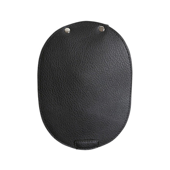 Solapa con cierres metálicos para bolso - Negro / Plata - Go Handmade
6