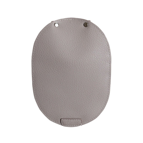 Solapa con cierres metálicos para bolso - Beige/Silver - Go Handmade
6