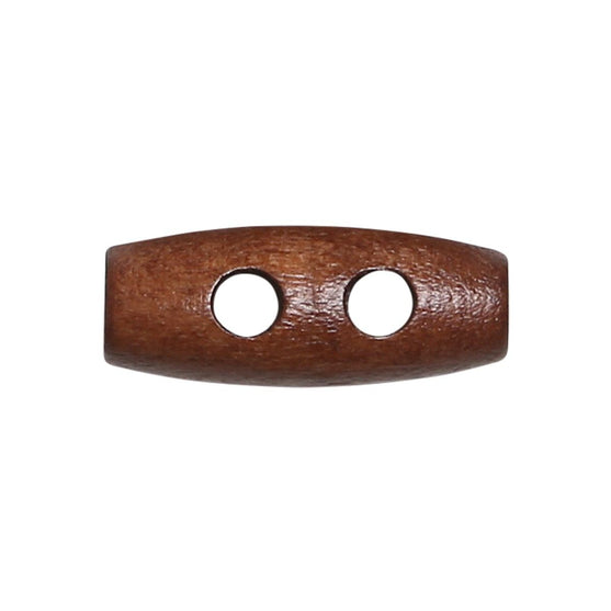 Botones de madera alargados Mini - 20 mm - Go Handmade
3
