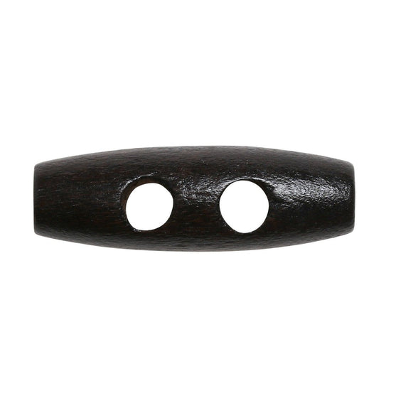Botones alargados de madera - 30 mm - Go Handmade
7