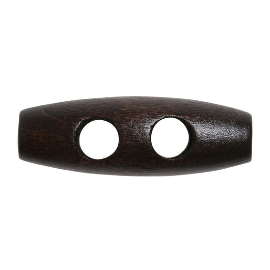 Botones alargados de madera - 35 mm - Go Handmade
7